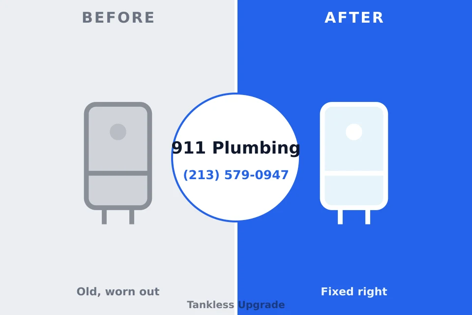 Before and after: plumbing repair Tiptonville, TN